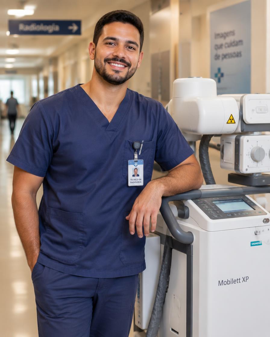 Eliwelton Machado Silva, técnico em radiologia